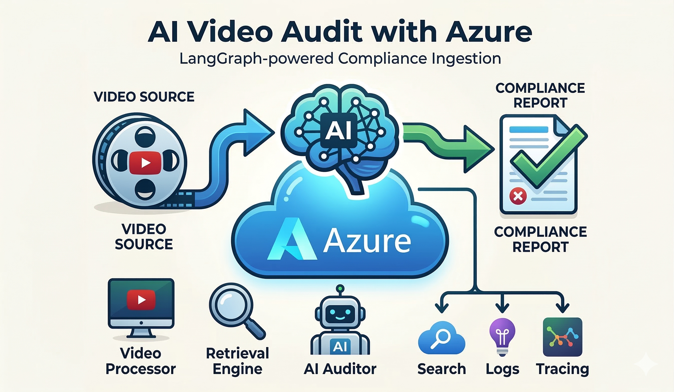 Video Compliance Evaluation in Azure